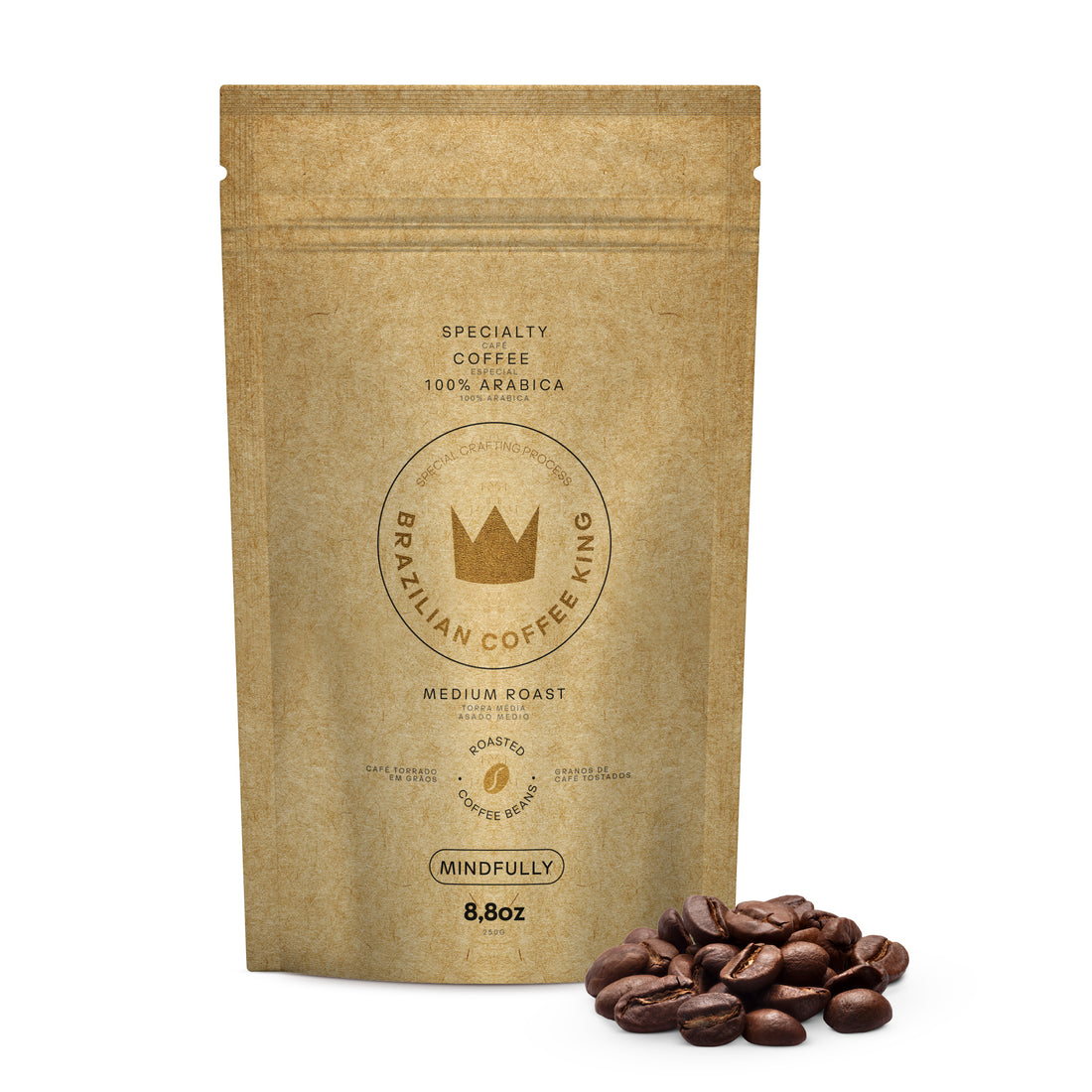 Café Especial Mindfully - Tostado En Grano Entero - Arábica