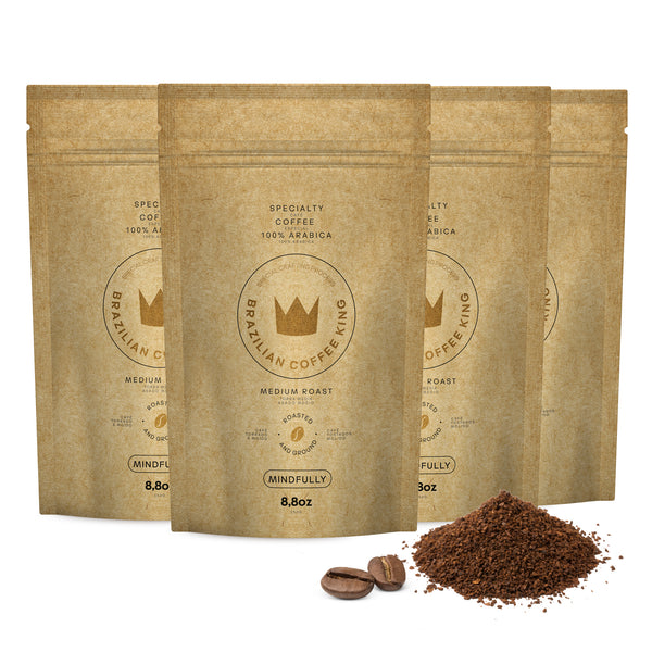Kit 4 Unidades Café Especial Mindfully - Moído