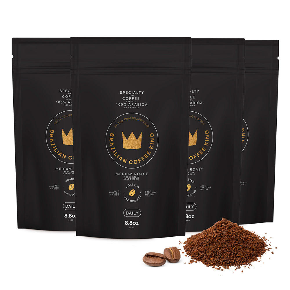Kit 4 Unidades Café Especial Daily - Moído