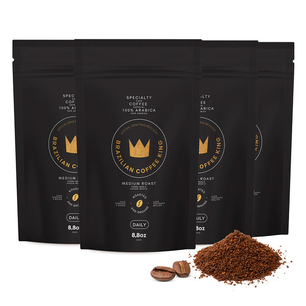 Kit 4 Unidades Café Especial Daily - Moído